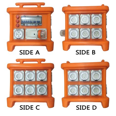 rubber power distribution boxes|power rack distribution box.